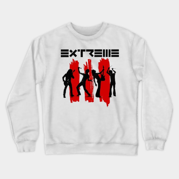 Extreme - III Crewneck Sweatshirt by TojFun